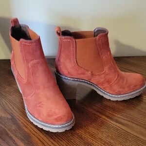Rocky Women's Ankle Boots - Burnt Orange